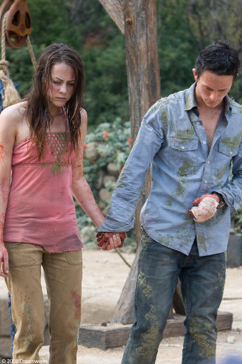 Jena Malone and Jonathan Tucker in "The Ruins."