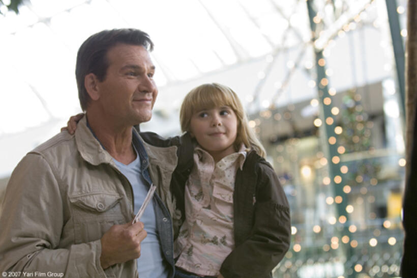 Patrick Swayze in "Christmas in Wonderland."
