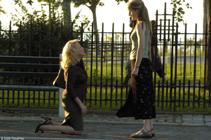 Bette Midler and Helen Hunt in "Then She Found Me."