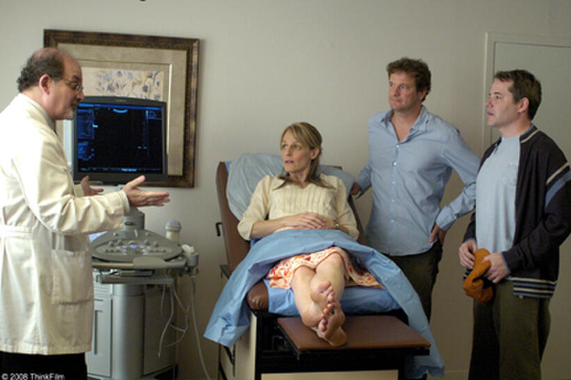 Salman Rushdie, Helen Hunt, Colin Firth and Matthew Broderick in "Then She Found Me."