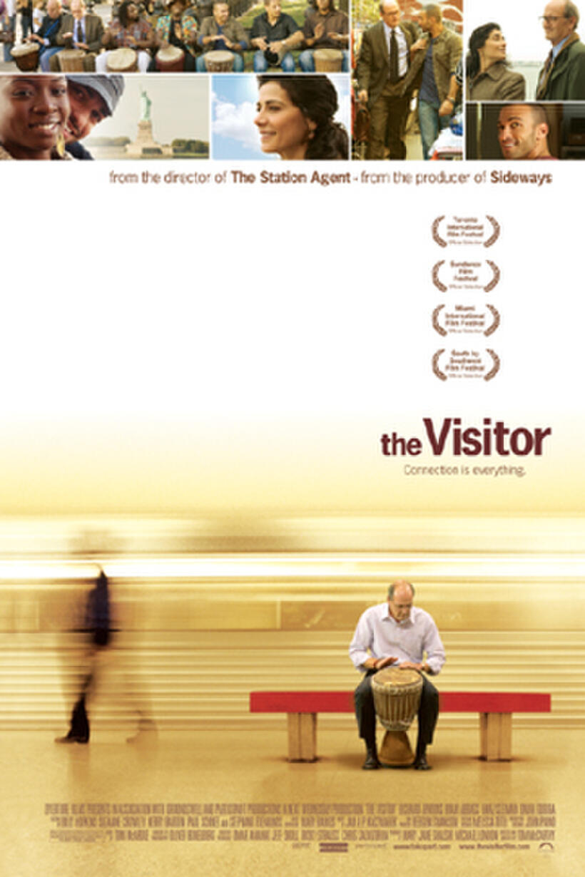 Poster art for "The Visitor."