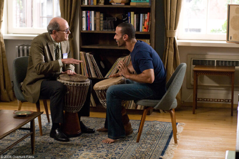 Richard Jenkins and Haaz Sleiman in "The Visitor."