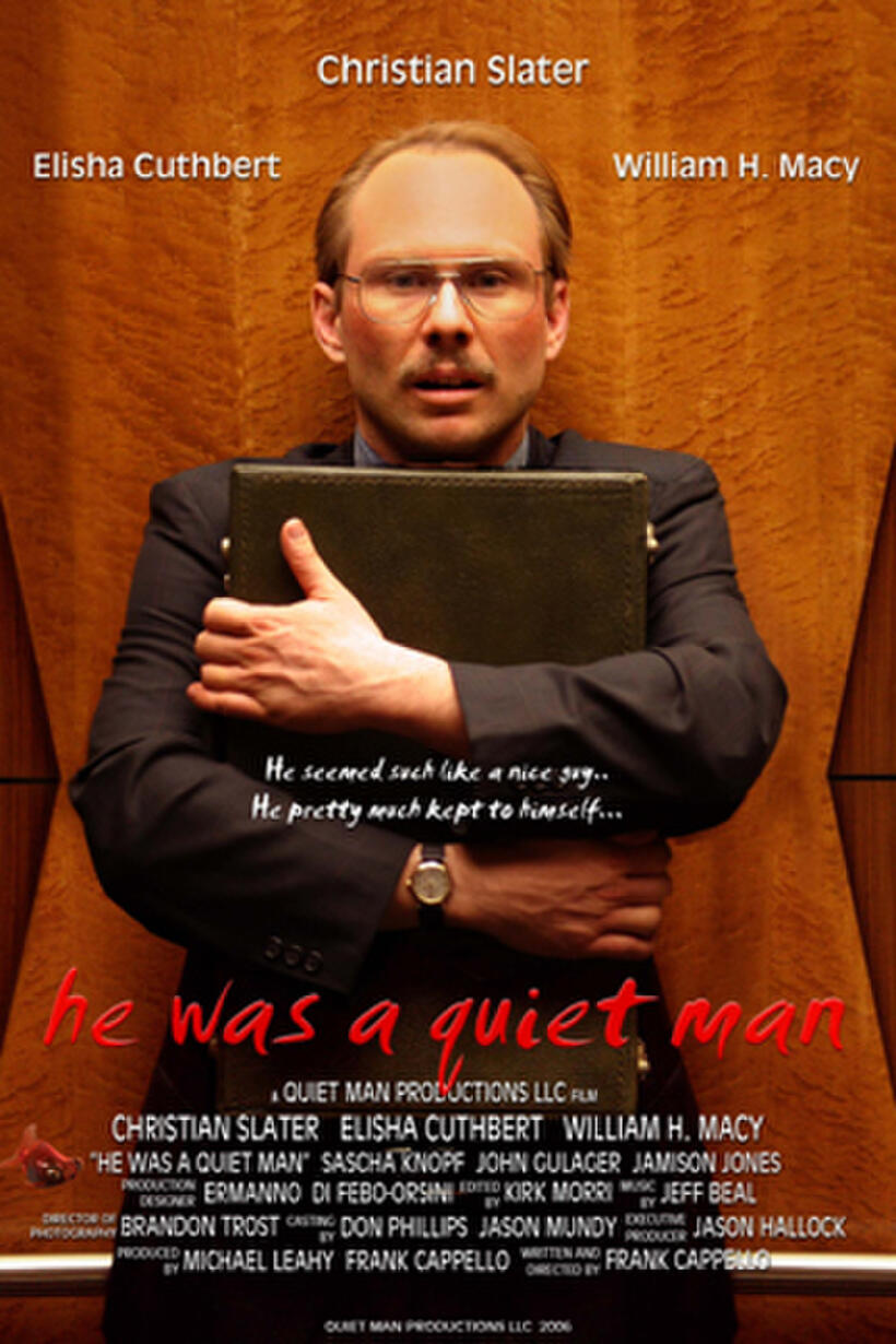 Poster art for "He Was a Quiet Man."