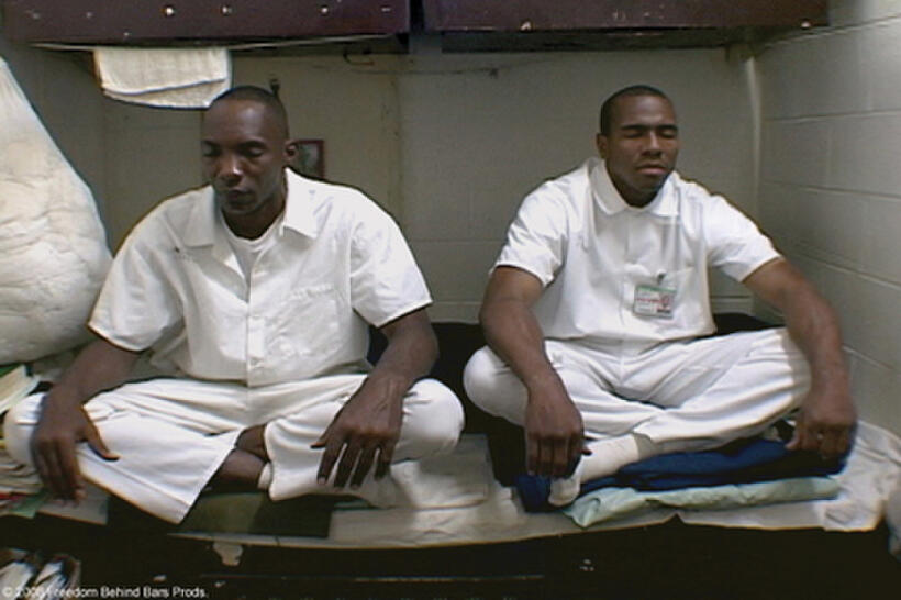 A scene from "The Dhamma Brothers."