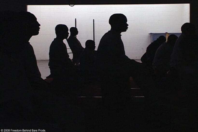 A scene from "The Dhamma Brothers."
