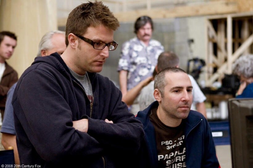 On the set of  "Meet the Spartans."