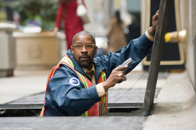 Denzel Washington as Walter Garber in "The Taking of Pelham 123."