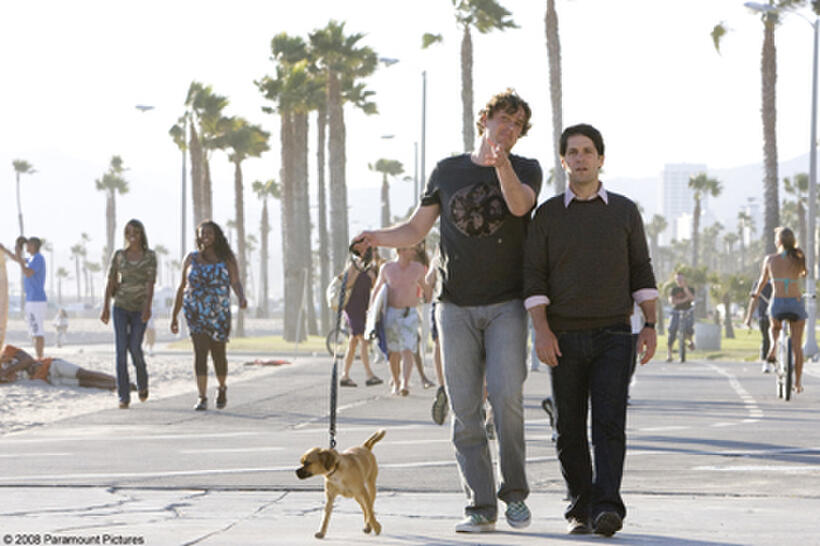 Jason Segel as Sydney and Paul Rudd as Peter in "I Love You, Man."