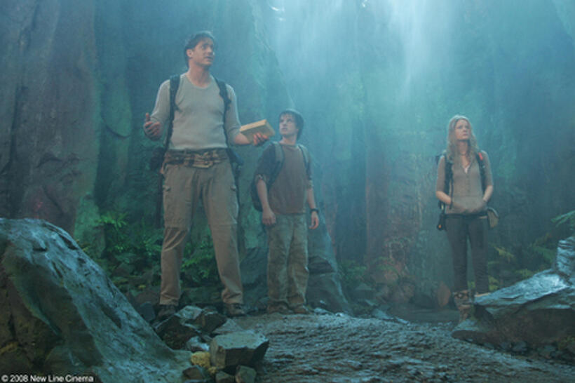 A scene from "Journey to the Center of the Earth 3D."