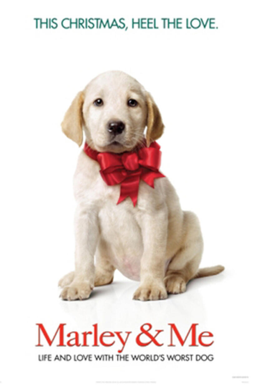 Poster art for "Marley & Me."
