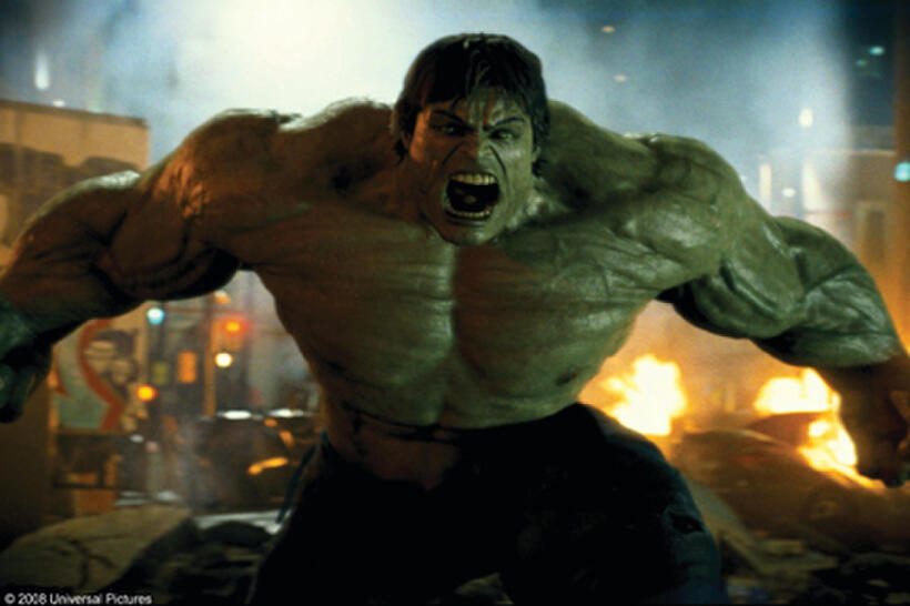 A scene from "The Incredible Hulk."