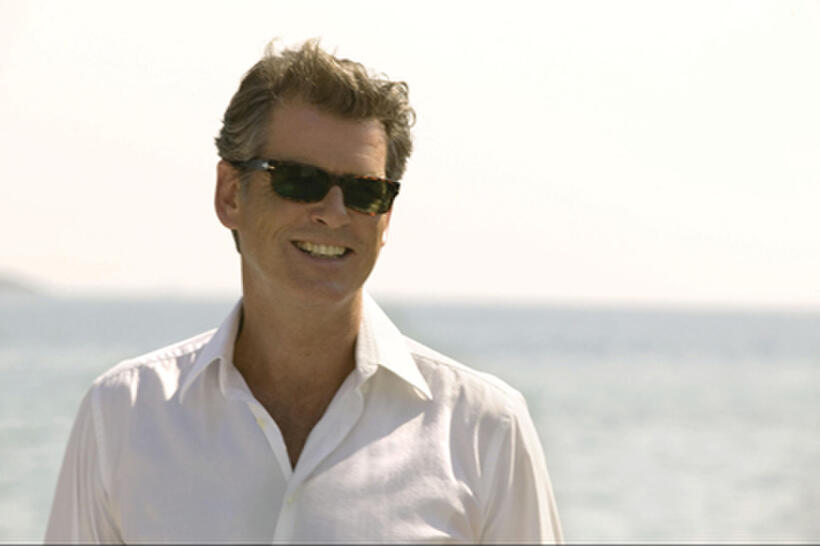 PIERCE BROSNAN as Sam Carmichael in "Mamma Mia!"