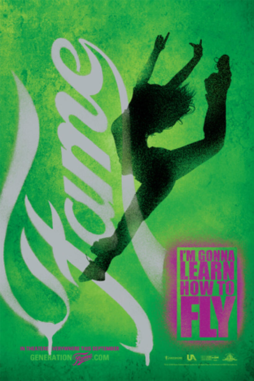 Poster art for "Fame."