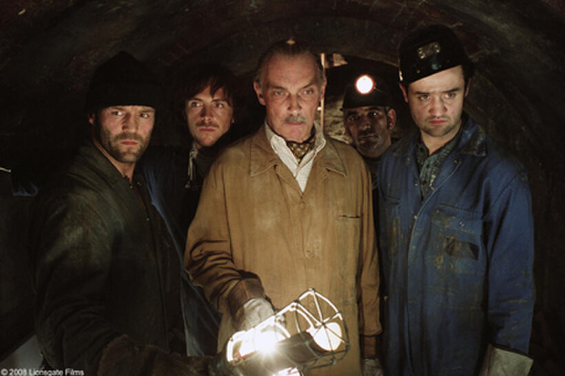 Jason Statham, James Faulkner and  Daniel Mays in "The Bank Job."