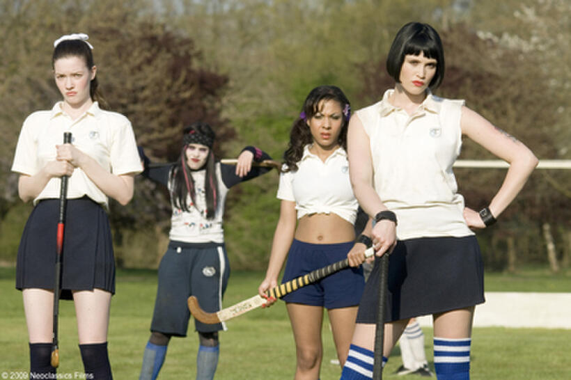 The cast of "St. Trinian's."