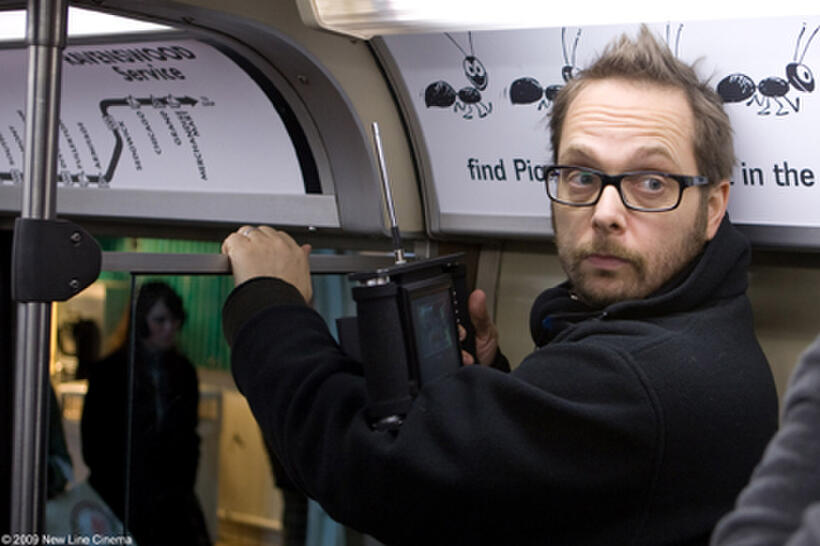 Director Robert Schwentke on the set of "The Time Traveler's Wife."