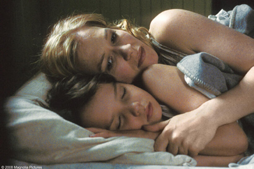 Franka Potente and Kodi Smit-McPhee in "Romulus, My Father."