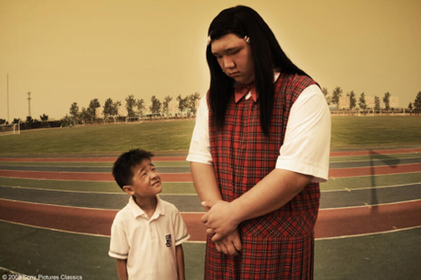 Xu Jiao and Han Yong Wua in "CJ7."