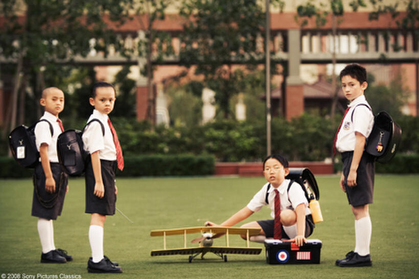 Egg Tart’s Gang on the playground in "CJ7."