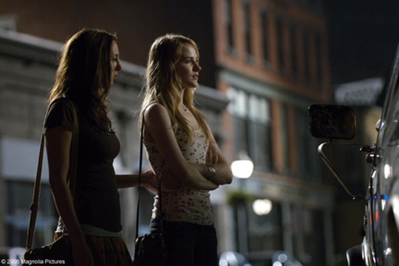 Eva Amurri and Evan Rachel Wood in "The Life Before Her Eyes."