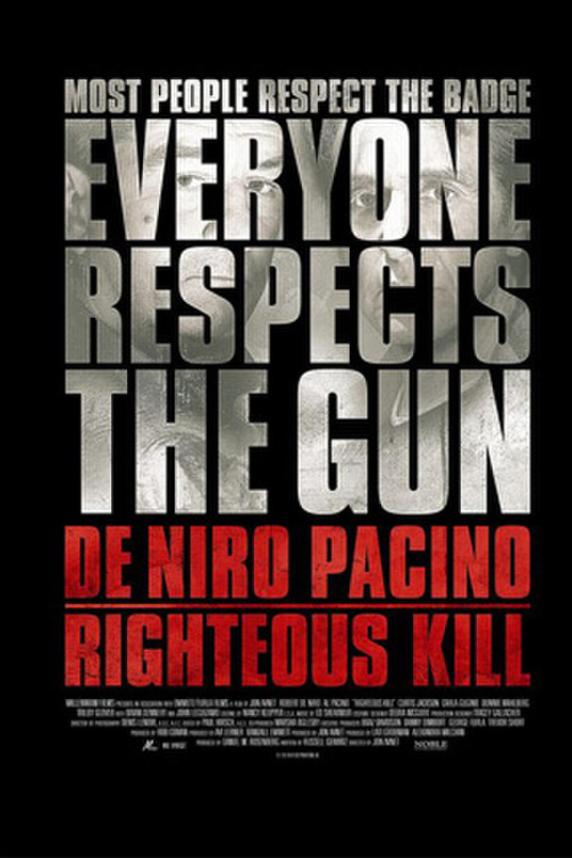 Poster art for "Righteous Kill."