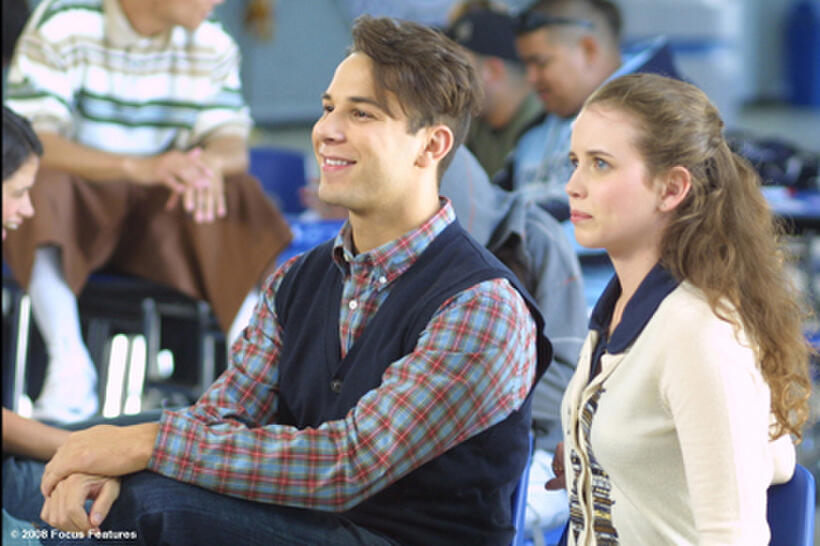 Skylar Astin (left) and Phoebe Strole (right) star in "Hamlet 2."
