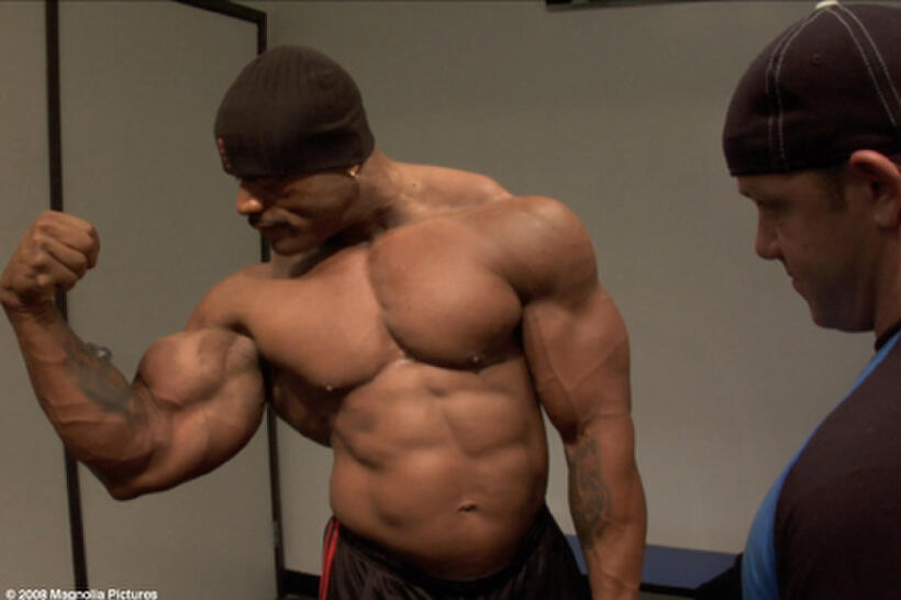 "Big Will" Harris and Christopher Bell in "Bigger, Stronger, Faster."
