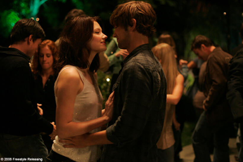 Haley Bennett as Molly and Chace Crawford as Joseph in "The Haunting of Molly Hartley."