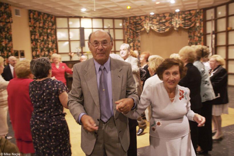 A scene from the film "Four Seasons Lodge."