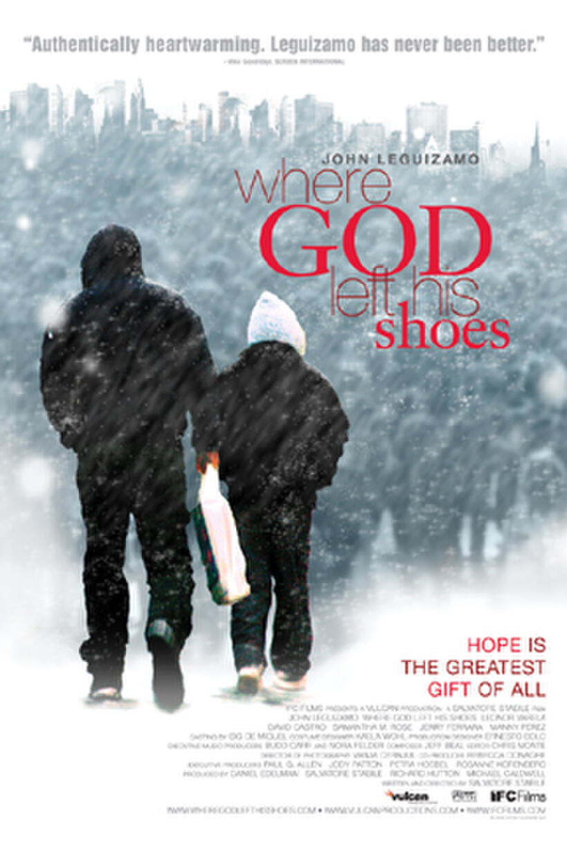 Poster art for "Where God Left His Shoes."