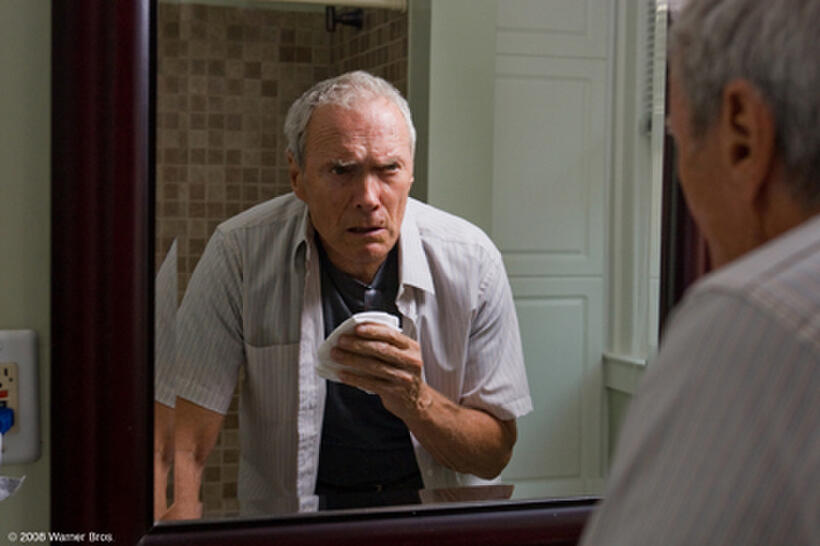 Clint Eastwood as Walt Kowalski in "Gran Torino."