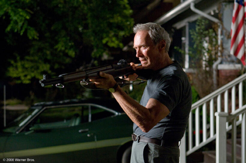 Clint Eastwood as Walt Kowalski in "Gran Torino."