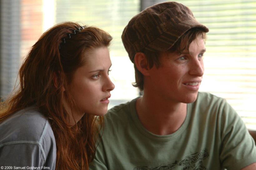 Kristen Stewart as Martine and Eddie Redmayne as Gordy in "The Yellow Handkerchief."