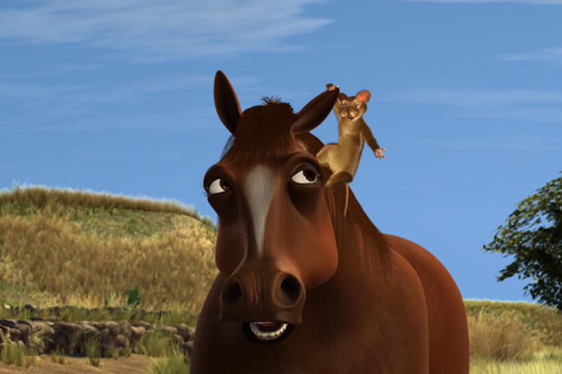 Monty and Slink in ``The Lion of Judah.''