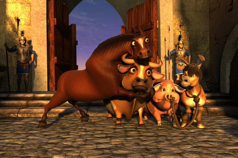 Monty, Esmay, Horace and Jack in ``The Lion of Judah.''