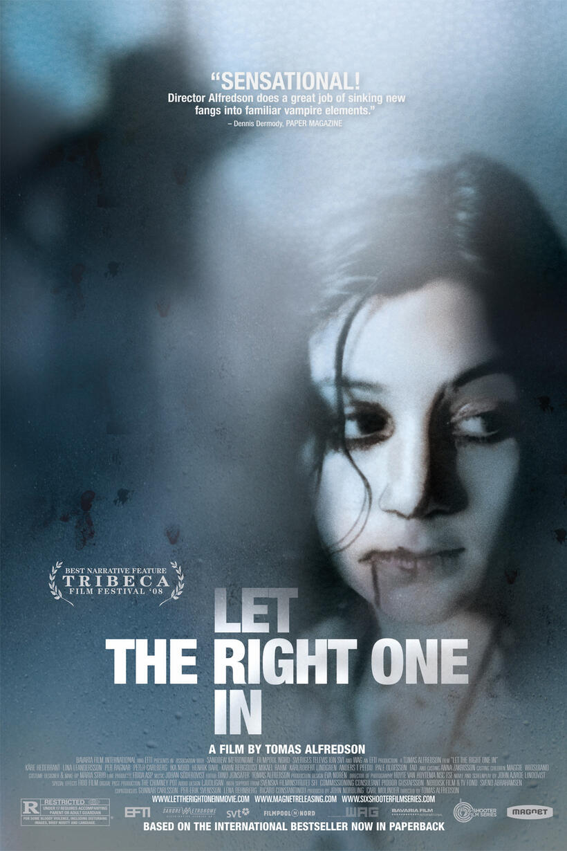 Poster art for "Let the Right One In."