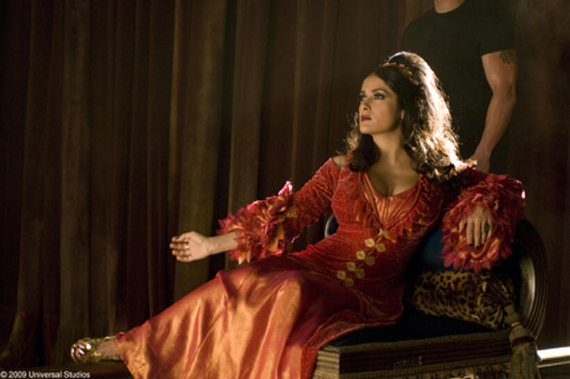 Salma Hayek as Madame Truska in "Cirque du Freak: The Vampire's Assistant."