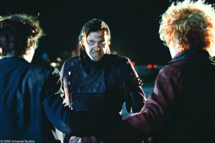 Chris Massoglia as Darren, Ray Stevenson as Murlaugh and John C. Reilly as Larten Crepsley in "Cirque du Freak: The Vampire's Assistant."