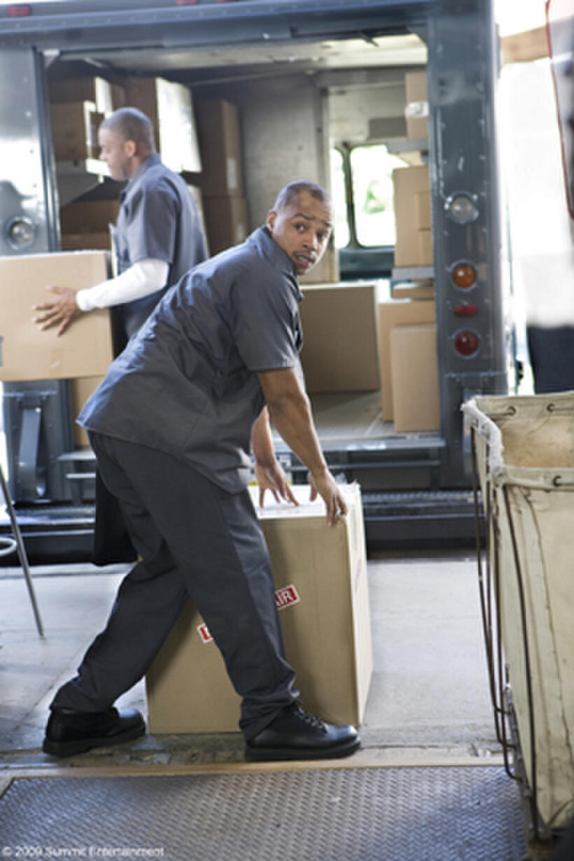 Donald Faison as Leo in "Next Day Air."