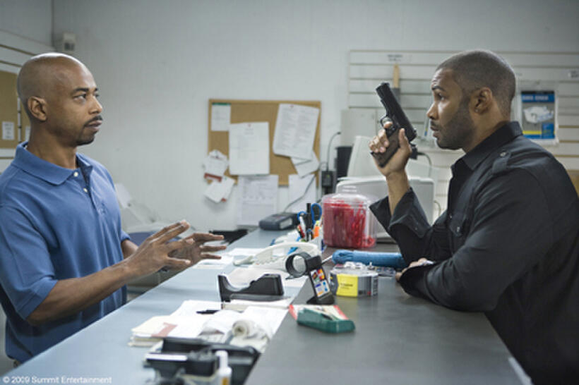 Omari Hardwick as Shavoo in "Next Day Air."