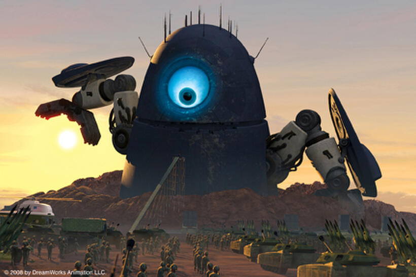 An alien robot in "Monsters vs. Aliens."