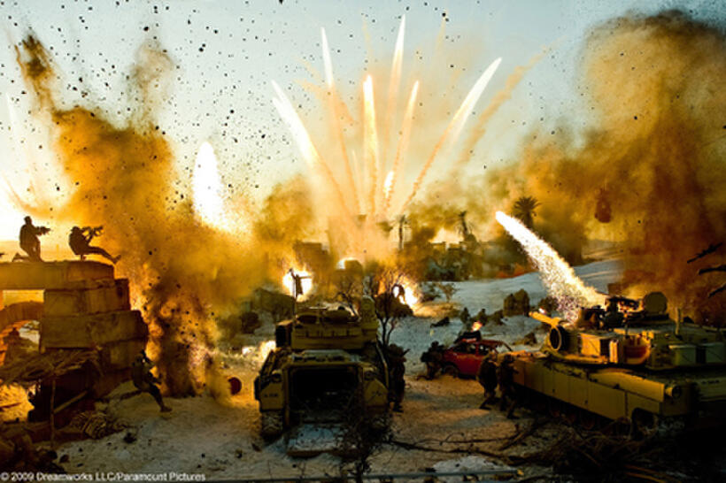 A scene from the film "Transformers: Revenge of the Fallen."