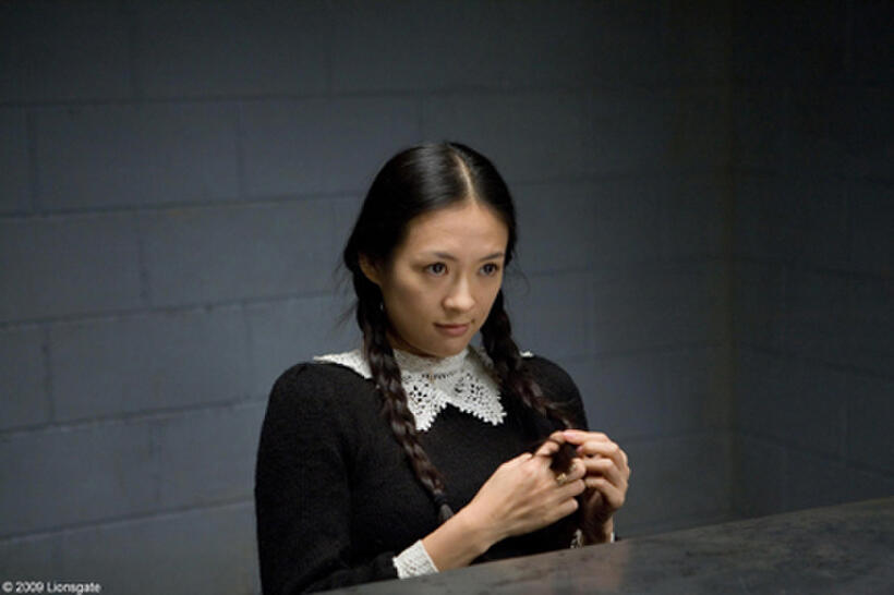 Ziyi Zhang as Kristin Spitz in "Horsemen."