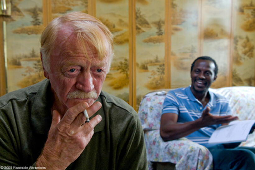 Red West as William and Souleymane Sy Savane as Solo in "Goodbye Solo."