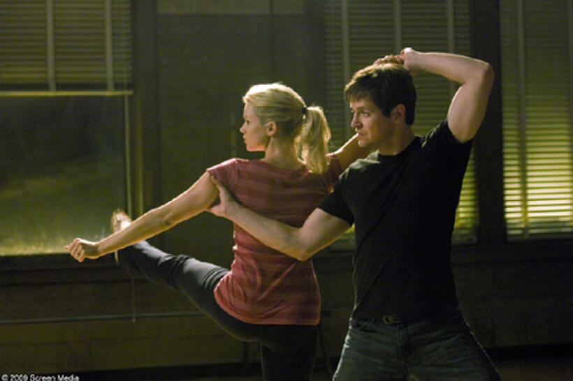 Amy Smart as Jessica and Tom Malloy as Jake in "Love N' Dancing."