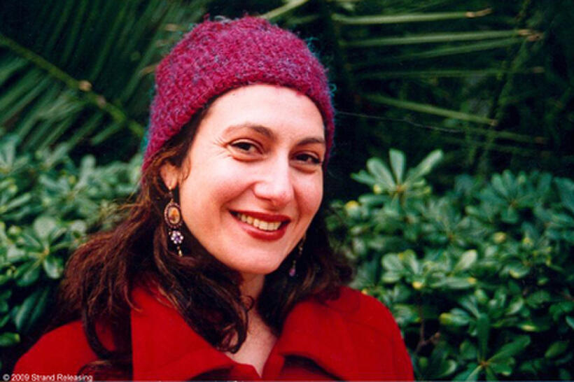 Director Karin Albou on the set of "The Wedding Song."