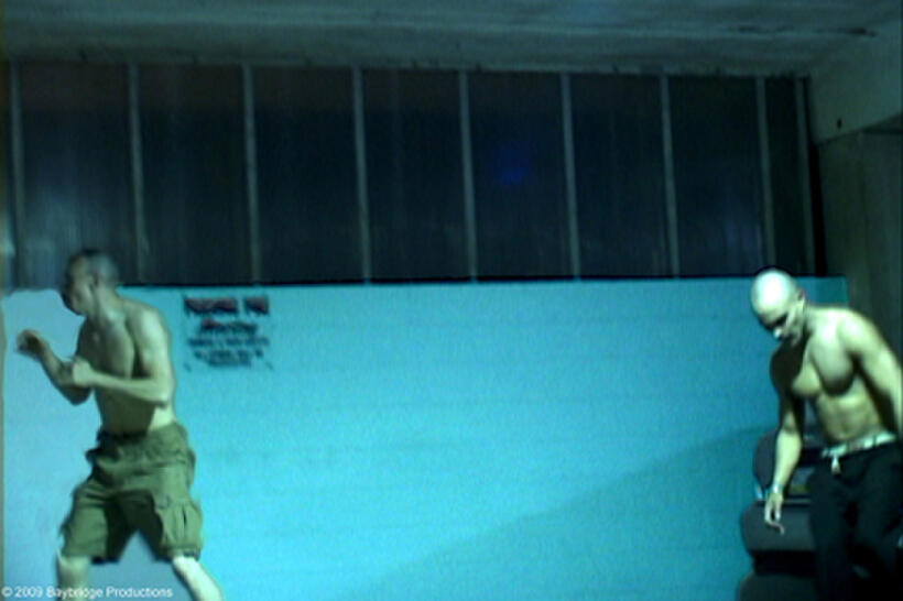 Neil Knox and Harold Kennedy German in "Memorial Day."