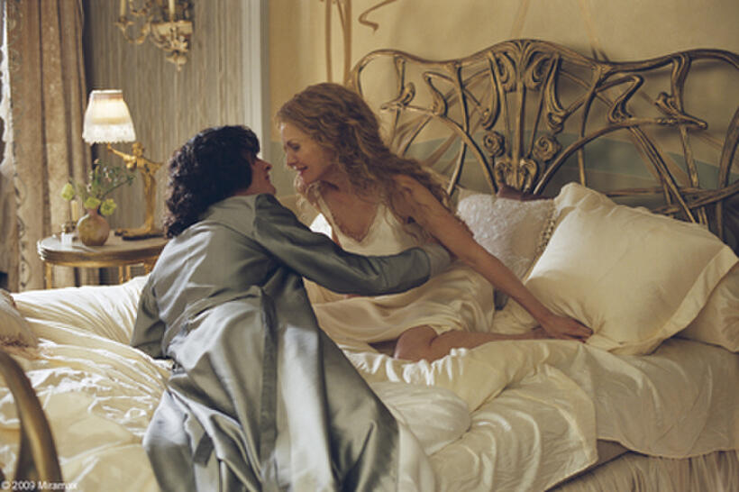 Rupert Friend as Cheri and Michelle Pfeiffer as Lea de Lonval in "Cheri."
