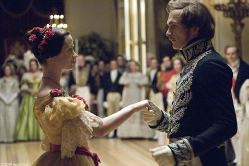 Emily Blunt as Queen Victoria and Rupert Friend as Prince Albert in "The Young Victoria."
