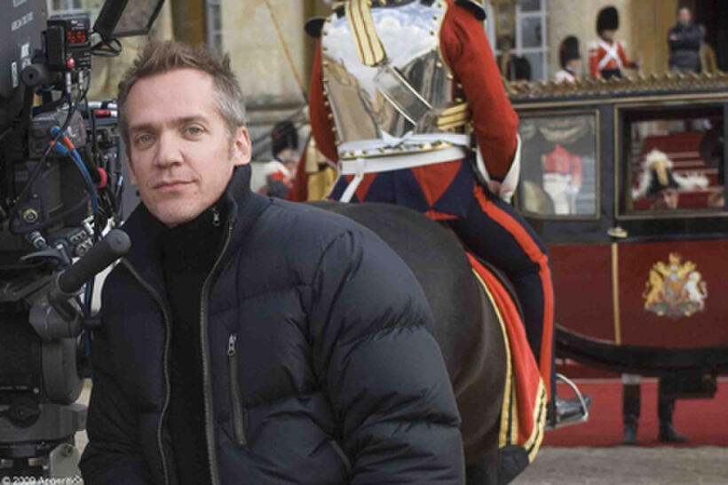Director Jean-Marc Vallée on the set of "The Young Victoria."